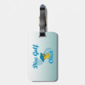 ディスクゴルフチェック#3 ラゲッジタグ (裏面縦)