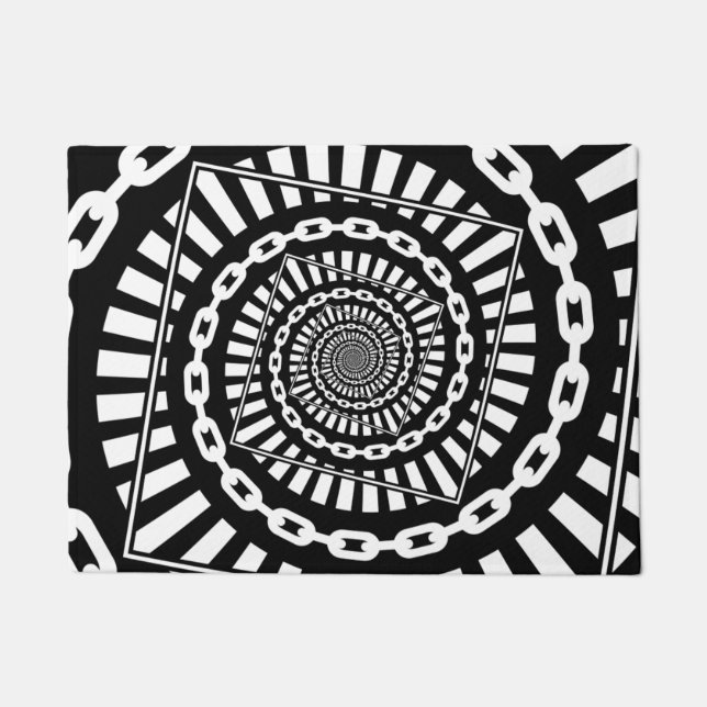 ディスクゴルフチェーン ドアマット (正面)