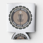 ディスクゴルフチェーン 缶クーラー (正面)