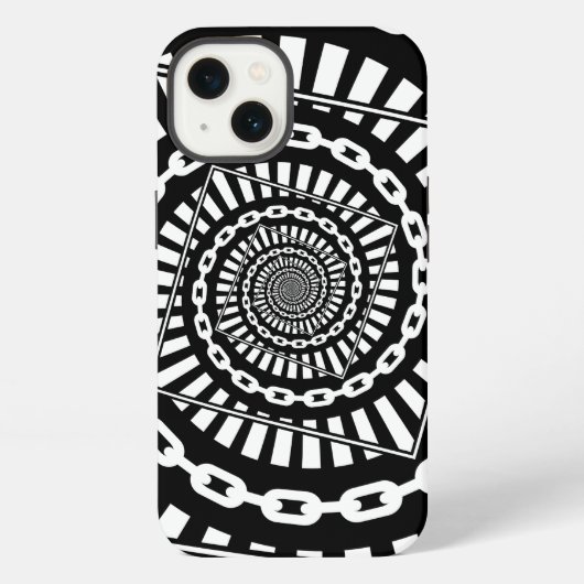 ディスクゴルフチェーン iPhoneケース (裏面)