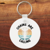 ディスクゴルフディスクゴルフバスケット キーホルダー (正面)