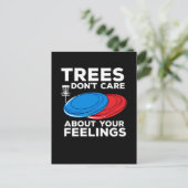 ディスクゴルフディスクゴルフフリスビー ポストカード (スタンド正面)