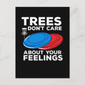 ディスクゴルフディスクゴルフフリスビー ポストカード (正面)