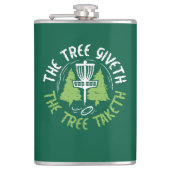 ディスクゴルフディスクゴルフプレーヤーギフト フラスク (正面)