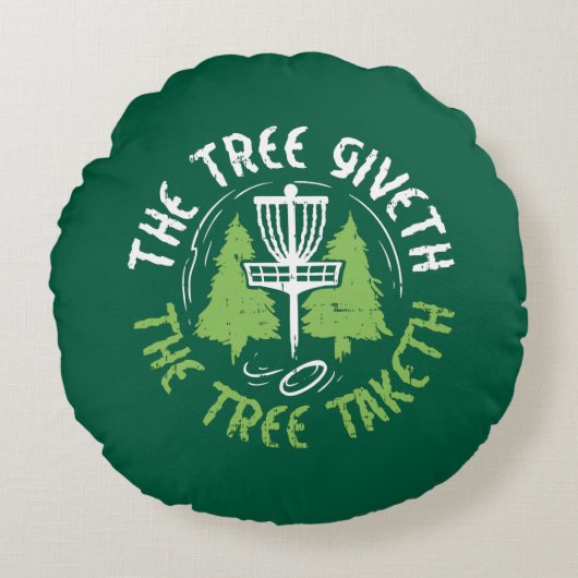 ディスクゴルフディスクゴルフプレーヤーギフト ラウンドクッション (正面)