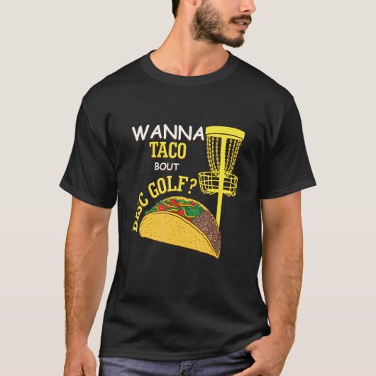 ディスクゴルフディスクゴルフ場について話したい Tシャツ (正面)