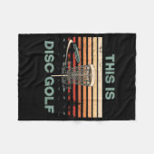 ディスクゴルフディスクゴルフ屋外ゲームディスク フリースブランケット (正面(横))