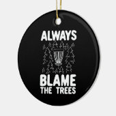 ディスクゴルフディスクバスケットギフト セラミックオーナメント (左)