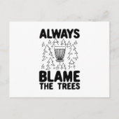 ディスクゴルフディスクバスケットギフト ポストカード (正面)