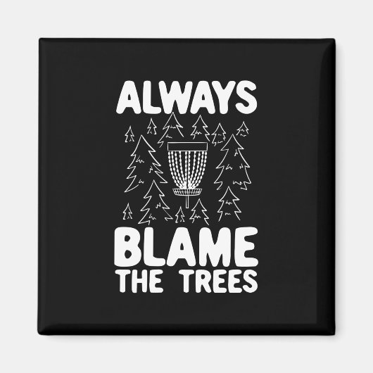 ディスクゴルフディスクバスケットギフト マグネット (正面)