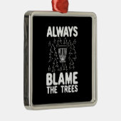 ディスクゴルフディスクバスケットギフト メタルオーナメント (右)