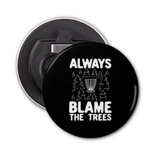 ディスクゴルフディスクバスケットギフト 栓抜き (正面)