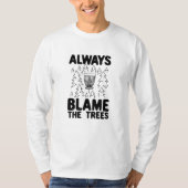 ディスクゴルフディスクバスケットギフト Tシャツ (正面)