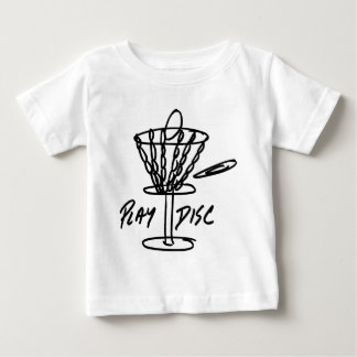 ディスクゴルフディスケクラシックッチ ベビーTシャツ