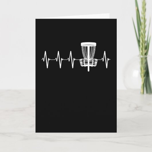 ディスクゴルフハートビートEKG愛ディスクゴルフプレーヤー カード (正面)