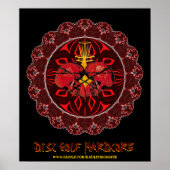 ディスクゴルフハードコア ポスター (正面)