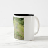 ディスクゴルフバスケットのチェーン ツートーンマグカップ (正面右)