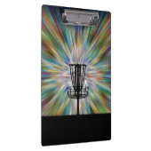 ディスクゴルフバスケットシルエット クリップボード (右)