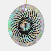 ディスクゴルフバスケットチェーン セラミックオーナメント (左)