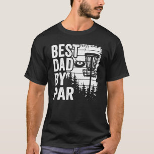 ディスクゴルフバスケットレトロパパ最高のヴィンテージパパバイP Tシャツ