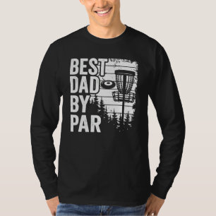 ディスクゴルフバスケットレトロパパ最高のヴィンテージパパバイP Tシャツ