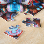 ディスクゴルフバスケット ジグソーパズル (側面)