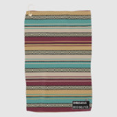 ディスクゴルフバッグタオル及びクリップ ゴルフタオル (正面)