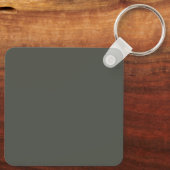 ディスクゴルフバッグラベルキーチェーン キーホルダー (裏面)