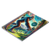 ディスクゴルフビッグフットin the Woods ノートブック (左側)