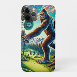 ディスクゴルフビッグフットin the Woods iPhone 11 Proケース
