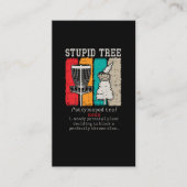 ディスクゴルフプレーヤーのディスクゴルフ定義の固定 名刺 (正面)