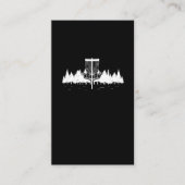 ディスクゴルフプレーヤーフォレストスポーツフリスビーディスクゴルフ 名刺 (正面)