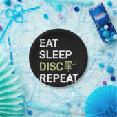 ディスクゴルフプレーヤー |スリー食べプディスクゴルフリピート ペーパープレート (パーティー)