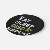 ディスクゴルフプレーヤー |スリー食べプディスクゴルフリピート ペーパープレート (アングル)