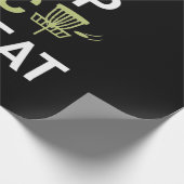 ディスクゴルフプレーヤー |スリー食べプディスクゴルフリピート ラッピングペーパー (角)