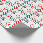 ディスクゴルフホリデーギフト ラッピングペーパー (角)