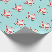 ディスクゴルフホリデーギフト ラッピングペーパー (角)