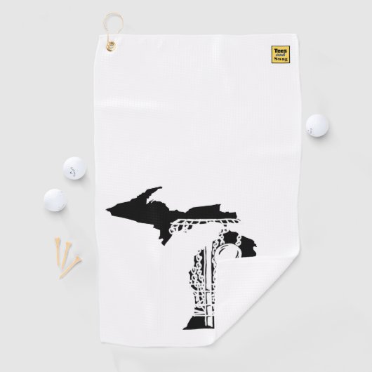 ディスクゴルフミシガン – あなたのディスゴルフバッグのためのタオル ゴルフタオル (インサイチュ)