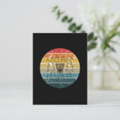 ディスクゴルフレトロヴィンテージ ポストカード (スタンド正面)