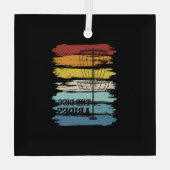 ディスクゴルフレトロ ガラスオーナメント (裏面)