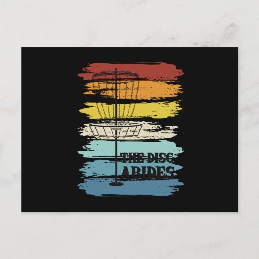 ディスクゴルフレトロ ポストカード (正面)