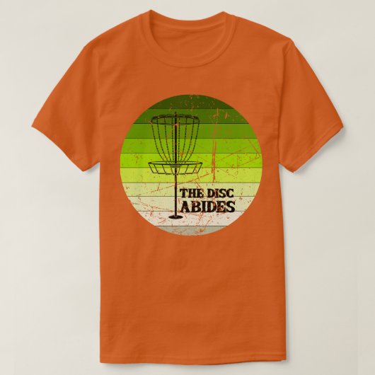 ディスクゴルフヴィンテージ1 Tシャツ (デザイン正面)