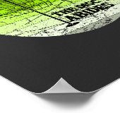 ディスクゴルフヴィンテージ ポスター (角)