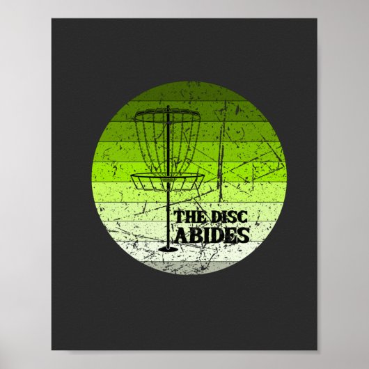 ディスクゴルフヴィンテージ ポスター (正面)