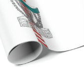 ディスクゴルフ北極の穴のゴールの包装紙 ラッピングペーパー (ロールコーナー)