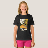 ディスクゴルフ及びタコス Tシャツ (正面フル)