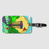 ディスクゴルフ場サマーサンシャイン ラゲッジタグ (正面横)