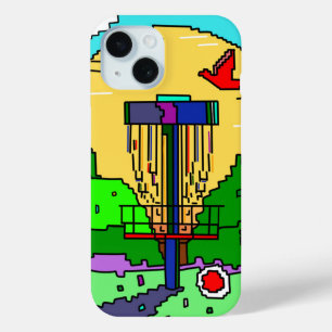 ディスクゴルフ場サマーサンシャイン iPhone 15ケース