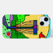 ディスクゴルフ場サマーサンシャイン Case-Mate iPhoneケース (裏面 (横))