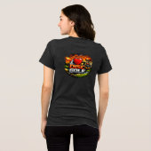 ディスクゴルフ大好き トライブレンドTシャツ (裏面全面)